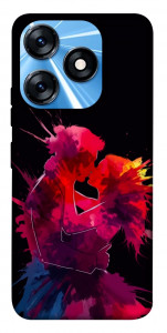 Чехол Abstract couple для TECNO Spark 10