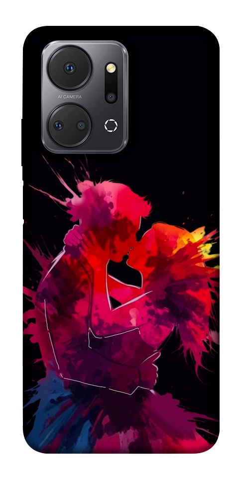 Чехол Abstract couple для Huawei Honor X7a