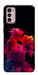 Чехол Abstract couple для Motorola Moto G42