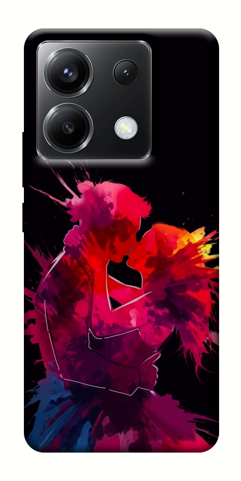 Чехол Abstract couple для Xiaomi Poco X6