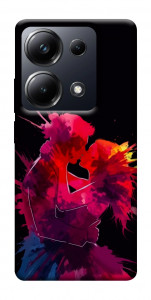 Чехол Abstract couple для Xiaomi Poco M6