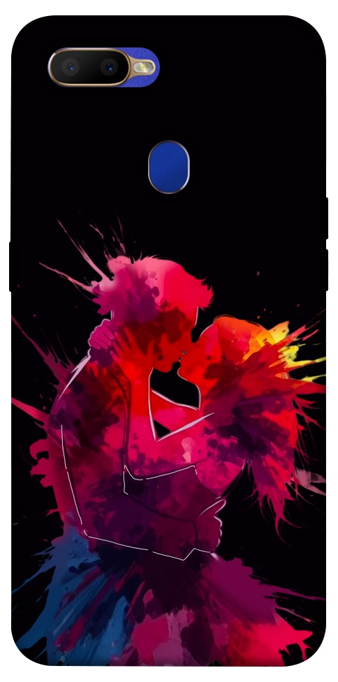 Чехол Abstract couple для Oppo A7