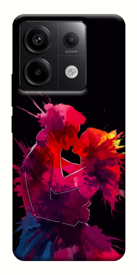 Чехол Abstract couple для Xiaomi Redmi Note 13 Pro 4G