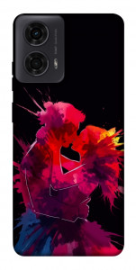Чохол Abstract couple для Motorola Moto G04