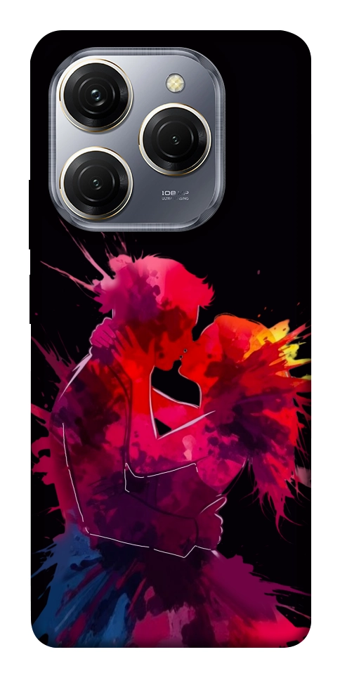 Чехол Abstract couple для TECNO Spark 20 Pro