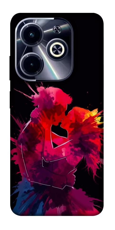 Чехол Abstract couple для Infinix Hot 40i