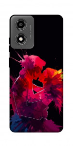 Чехол Abstract couple для Motorola Moto E14