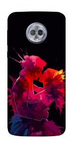 Чохол Abstract couple для Motorola Moto G6 Plus