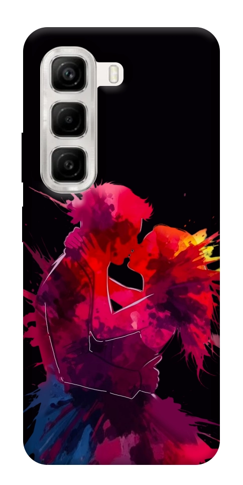 Чехол Abstract couple для Infinix Hot 50 4G
