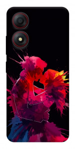 Чохол Abstract couple для ZTE Blade A34 4G
