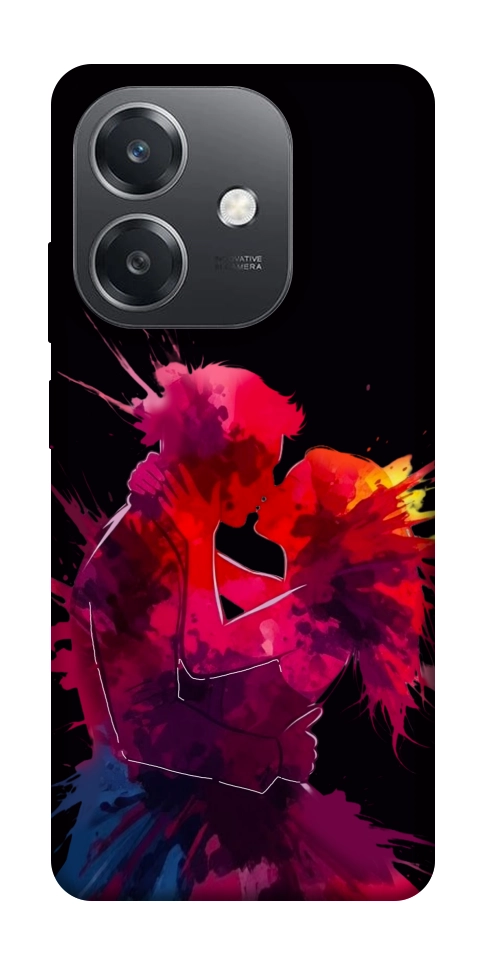 Чехол Abstract couple для Oppo A3 4G