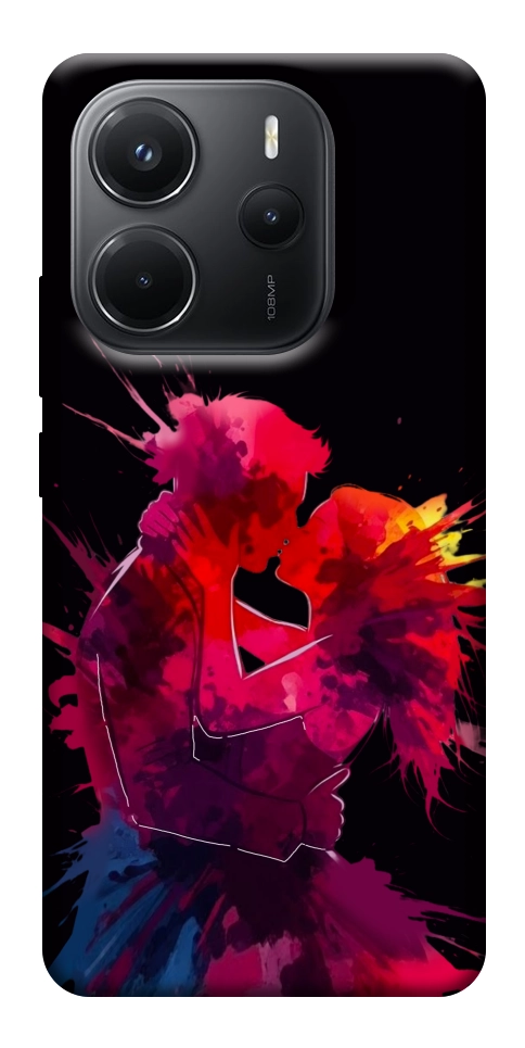 Чохол Abstract couple для Xiaomi Redmi Note 14 4G (Int. version)
