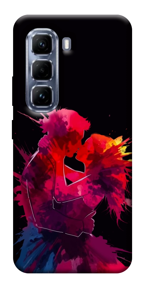 Чохол Abstract couple для Infinix Hot 50 Pro
