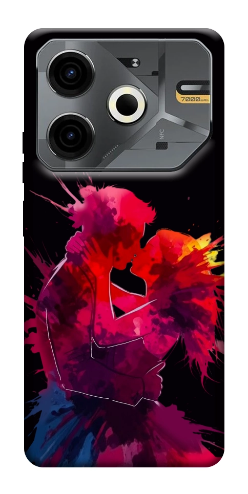 Чехол Abstract couple для TECNO Pova 6 Neo (LI6)