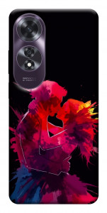 Чехол Abstract couple для Oppo A60 4G