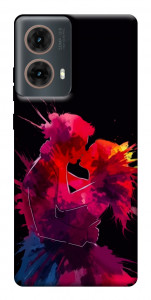 Чехол Abstract couple для Motorola Moto G85