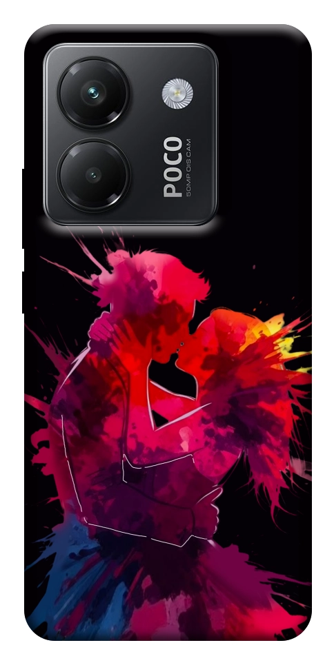 Чехол Abstract couple для Xiaomi Poco M7 Pro 5G