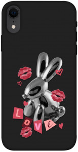 Чохол Metal bunny для iPhone XR