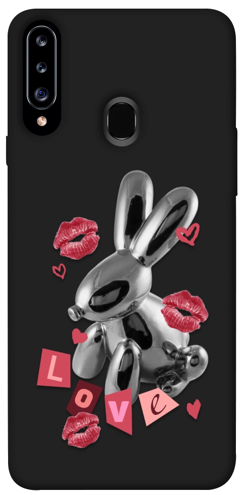 Чехол Metal bunny для Galaxy A20s (2019)