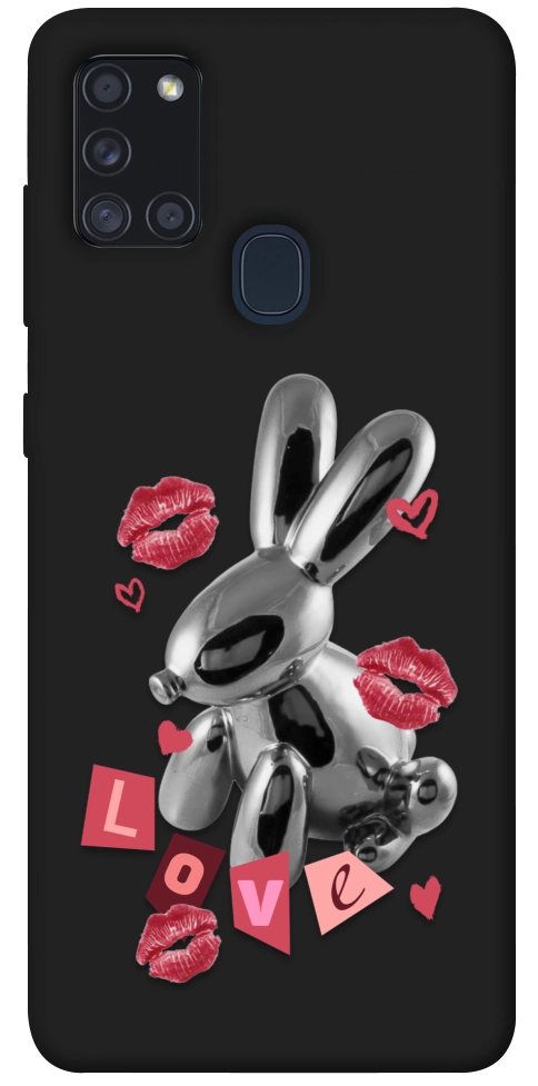 Чехол Metal bunny для Galaxy A21s (2020)