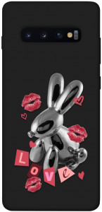 Чехол Metal bunny для Galaxy S10 Plus (2019)