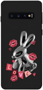 Чохол Metal bunny для Galaxy S10 (2019)