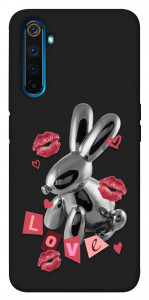 Чохол Metal bunny для Realme 6 Pro