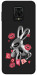 Чехол Metal bunny для Xiaomi Redmi Note 9 Pro