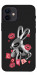Чехол Metal bunny для iPhone 12 mini