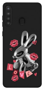 Чохол Metal bunny для Galaxy A21