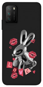 Чехол Metal bunny для Xiaomi Poco M3