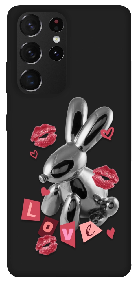 Чехол Metal bunny для Galaxy S21 Ultra