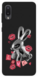 Чохол Metal bunny для Galaxy A02