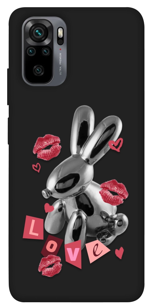 Чехол Metal bunny для Xiaomi Redmi Note 10