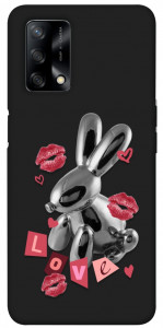 Чехол Metal bunny для Oppo A74 4G