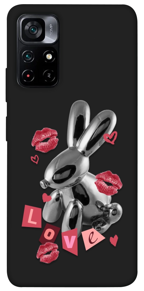 Чехол Metal bunny для Xiaomi Poco M4 Pro 5G