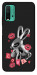 Чехол Metal bunny для Xiaomi Redmi Note 9 4G