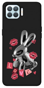 Чохол Metal bunny для Oppo F17 Pro