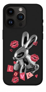 Чохол Metal bunny для iPhone 14 Pro
