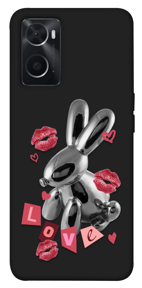 Чехол Metal bunny для Oppo A76 4G