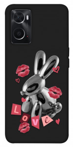 Чохол Metal bunny для Oppo A76 4G