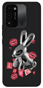 Чохол Metal bunny для TECNO Spark 8C