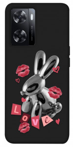 Чохол Metal bunny для Oppo A57s