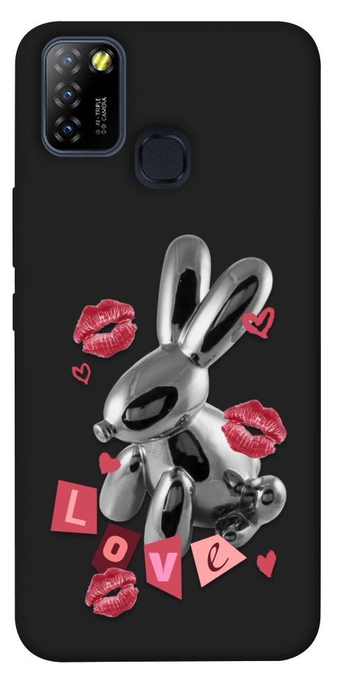 Чехол Metal bunny для Infinix Hot 10 Lite