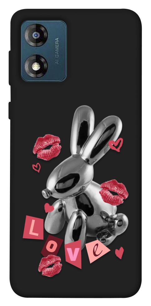 Чохол Metal bunny для Motorola Moto E13