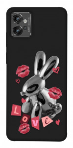 Чохол Metal bunny для Motorola Moto G32