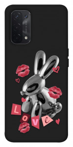 Чехол Metal bunny для Oppo A74 5G