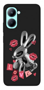 Чехол Metal bunny для Realme C33