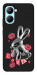 Чехол Metal bunny для Realme C33