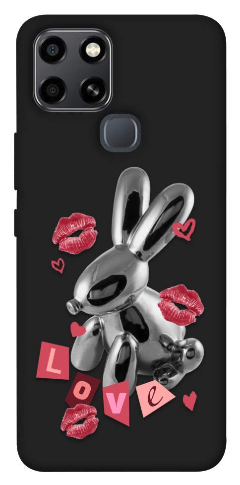 Чохол Metal bunny для Infinix Smart 6